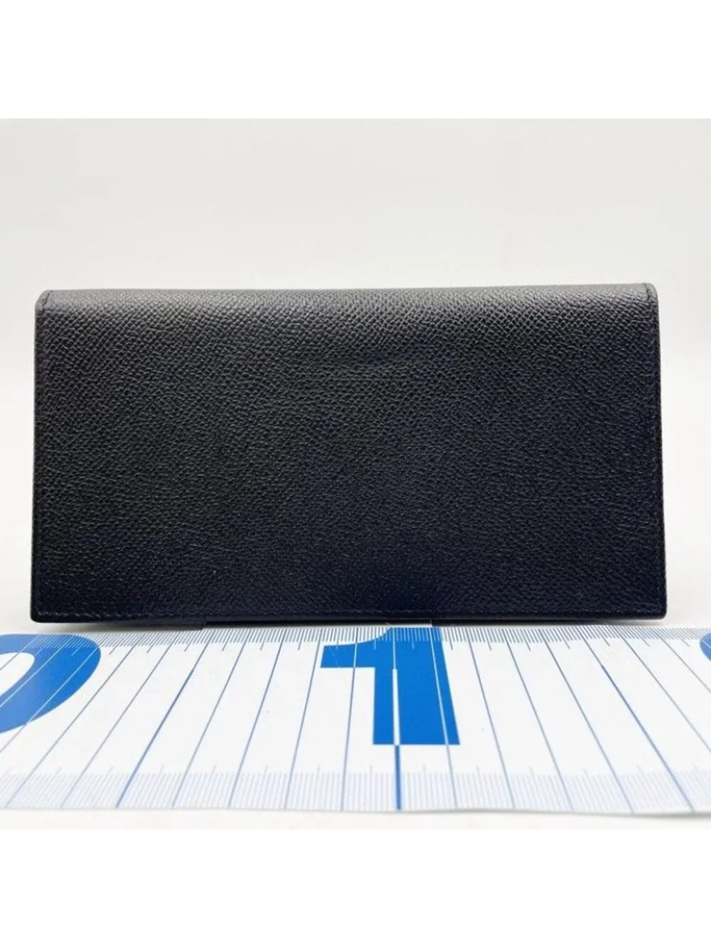 Bvlgari Wallet Black Leather Bifold